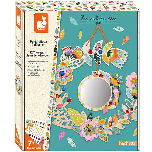 janod knutselset strass en stickers - sieradenhouder | 11.7923 | 0