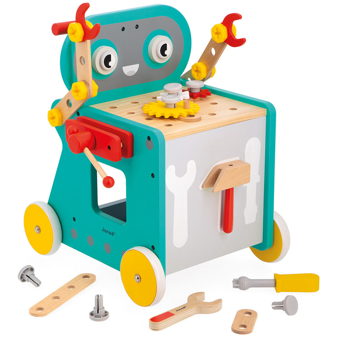 janod loopwagen robot brico'kids | 11.6456 | 0