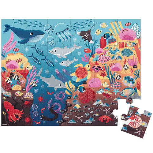 janod magische puzzel de oceaan - 24st | 11.2654 | 2