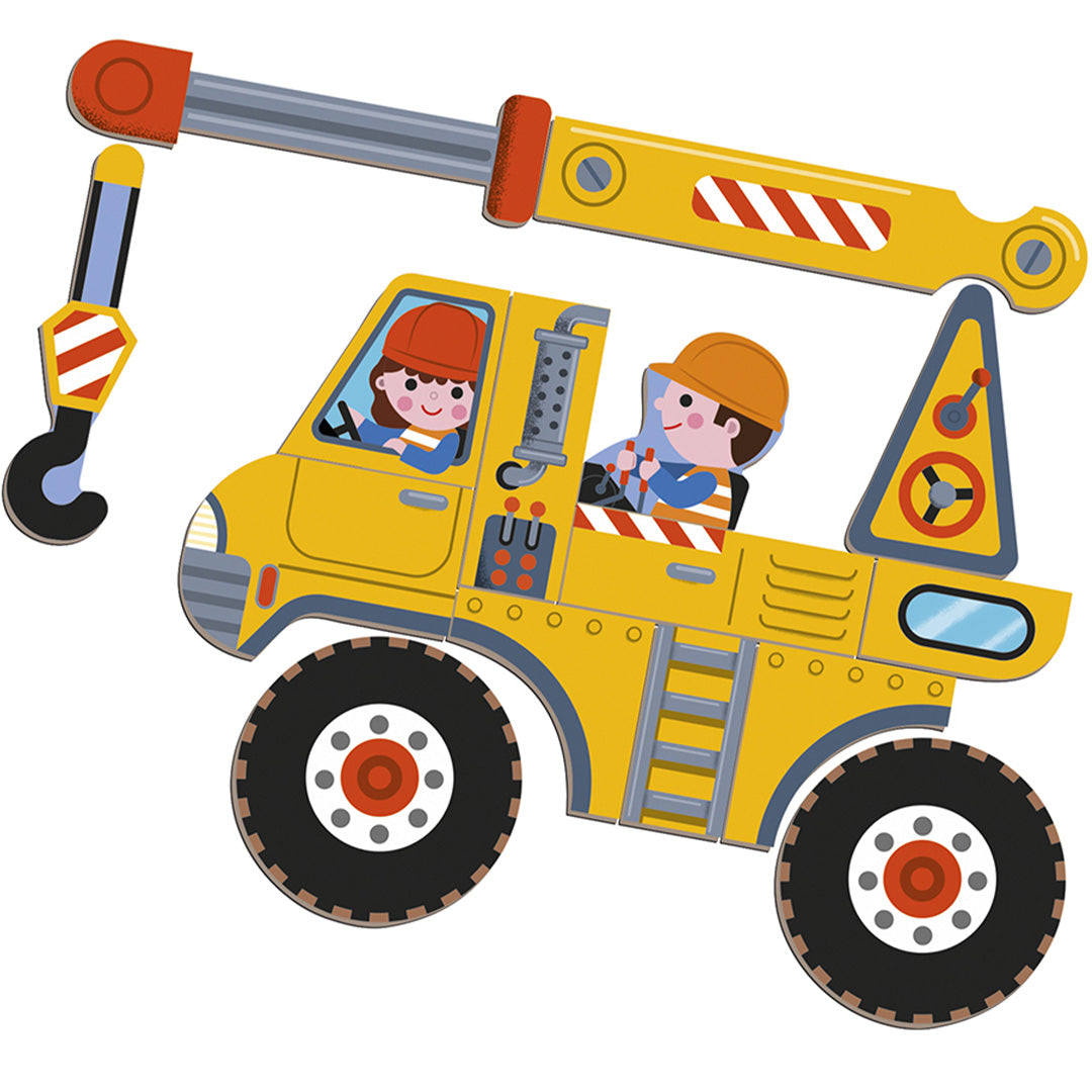 janod magneetboek construction - 50st | 11.2526 | 5