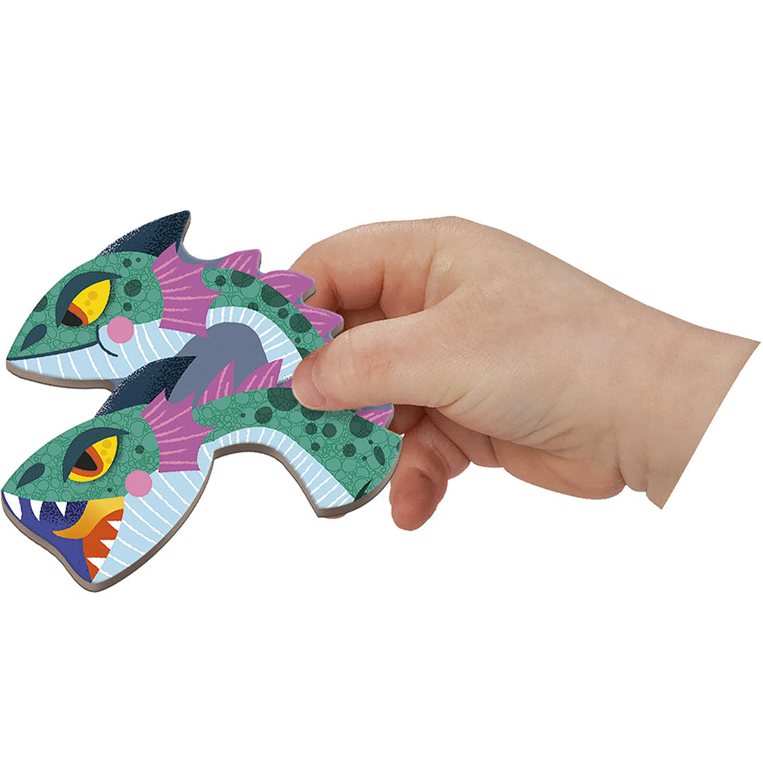 janod magneetboek dragons - 53st | 11.2527 | 9