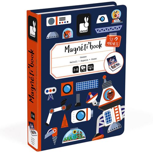janod magneetboek heelal - 52st | 11.2589 | 5
