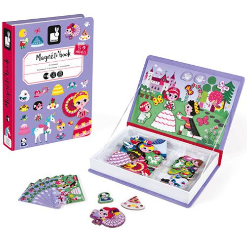 janod magneetboek prinsessen - 55st | 11.2725 | 0