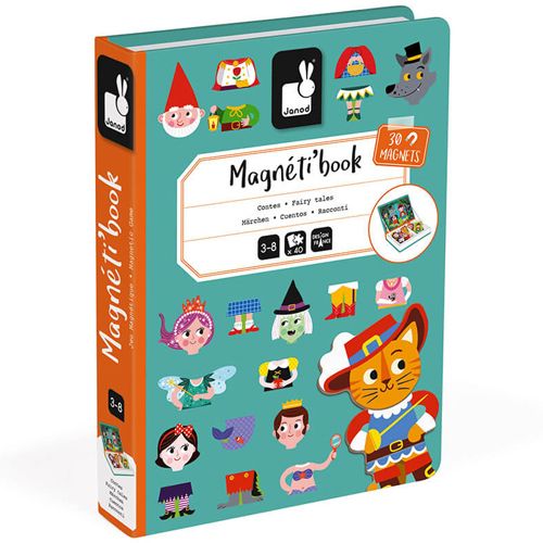 janod magneetboek sprookjes - 30st | 11.2588 | 5