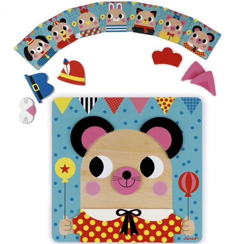 janod magneetspel vrolijke gezichten  | 11.8035 | 1