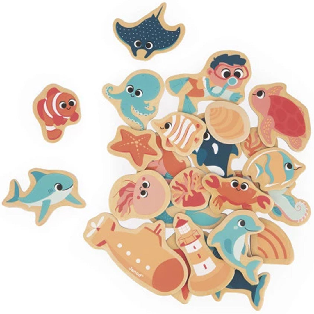 janod magneten zeedieren - 24st | 119.649 | 0
