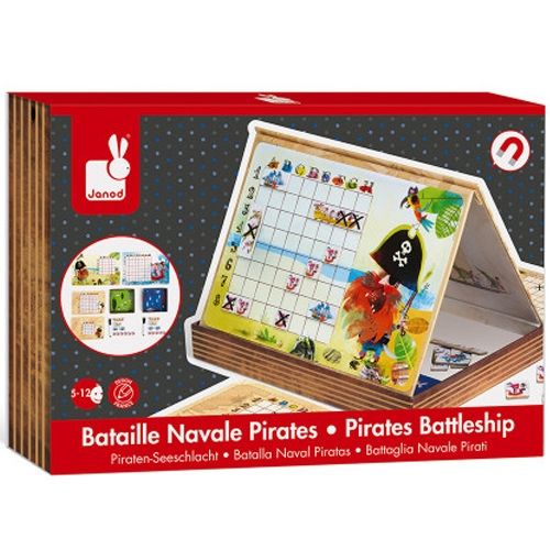 janod magnetisch bordspel zeeslag - piraten | 11.2835 | 0