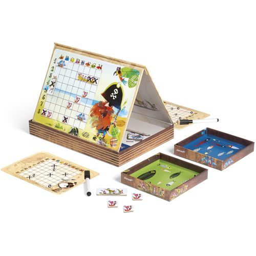 janod magnetisch bordspel zeeslag - piraten | 11.2835 | 2