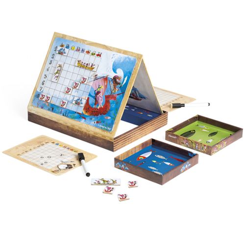 janod magnetisch bordspel zeeslag - piraten | 11.2835 | 7