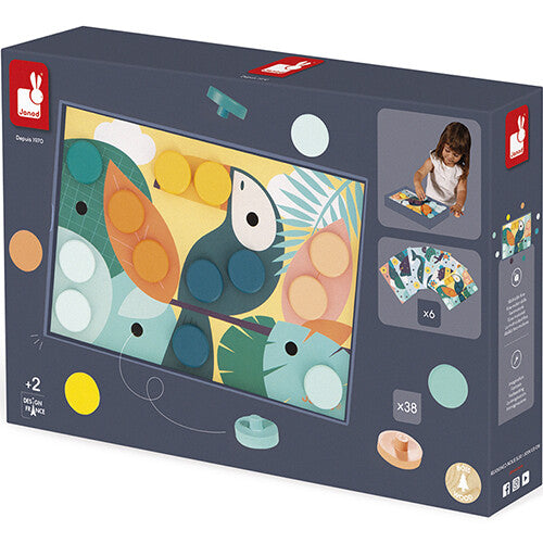 janod mijn eerste mozaïek dieren | 11.8277 | 14