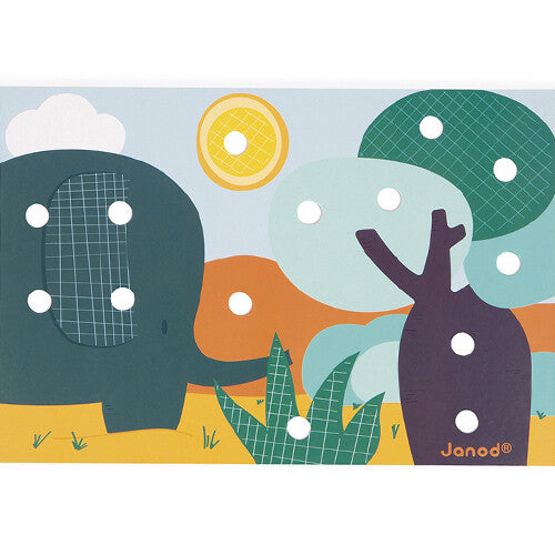 janod mijn eerste mozaïek dieren | 11.8277 | 9