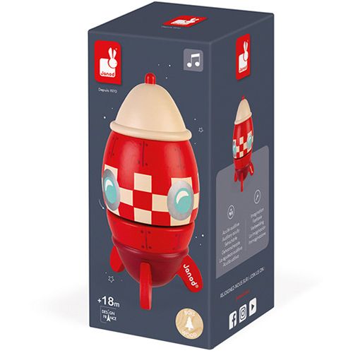 janod muziekdoosje - raket | 11.4675 | 1