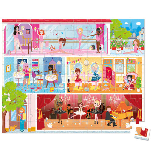 janod puzzel de dansschool - 100st   | 11.2616 | 1