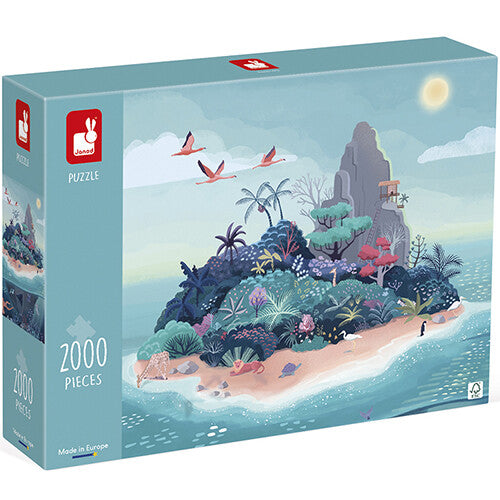 janod puzzel mysterieus eiland - 2000st | 11.2517 | 0
