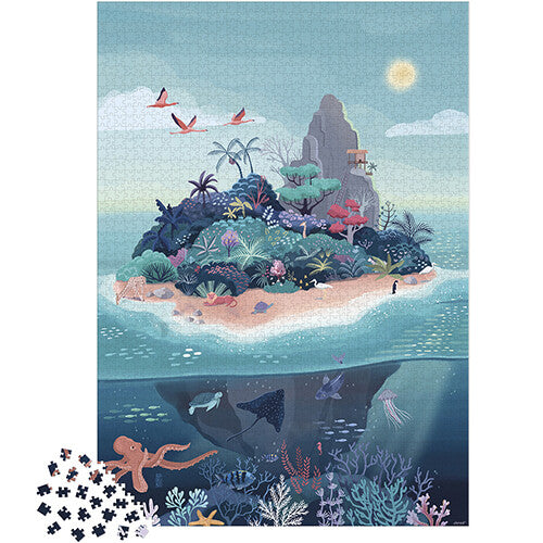 janod puzzel mysterieus eiland - 2000st | 11.2517 | 1