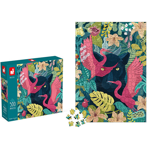 janod puzzel mysterieuze panter - 500st | 11.2508 | 2