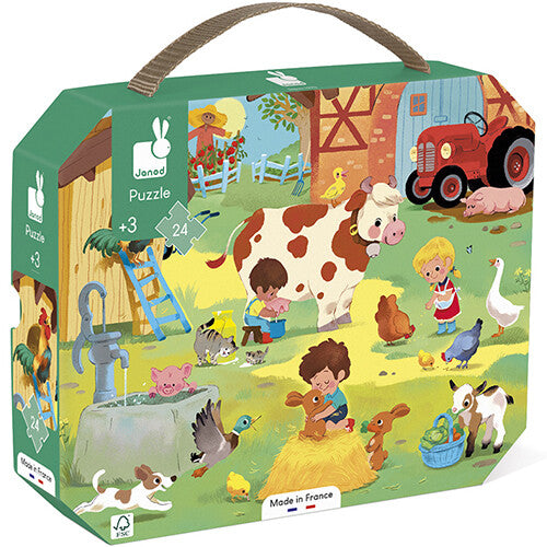 janod puzzel op de boerderij - 24st | 11.2603 | 0