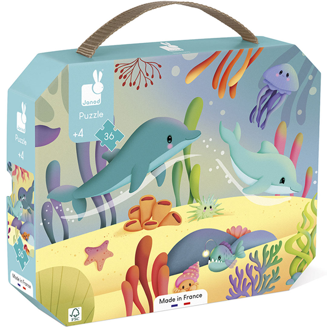 janod puzzel zeedieren - 36st | 112.554 | 0