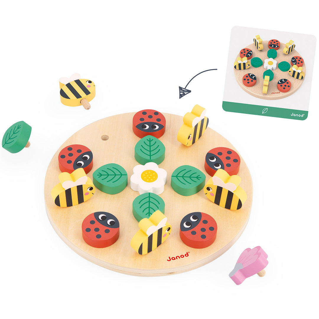 janod puzzelspel mandala - de tuin | 11.5084 | 0