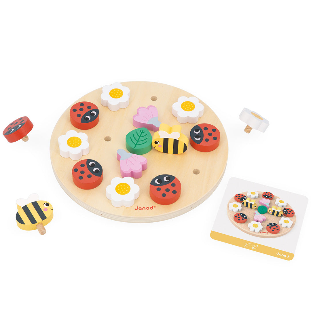 janod puzzelspel mandala - de tuin | 11.5084 | 3