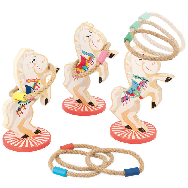 janod ringwerpen applepop - paarden | 11.3366 | 0