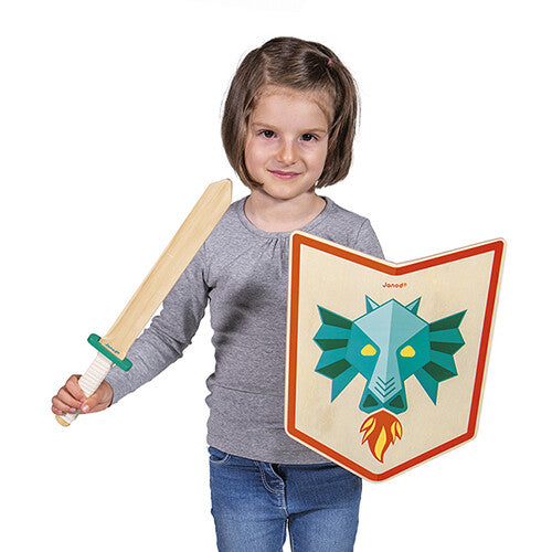 janod schild en zwaard draak | 11.3171 | 6