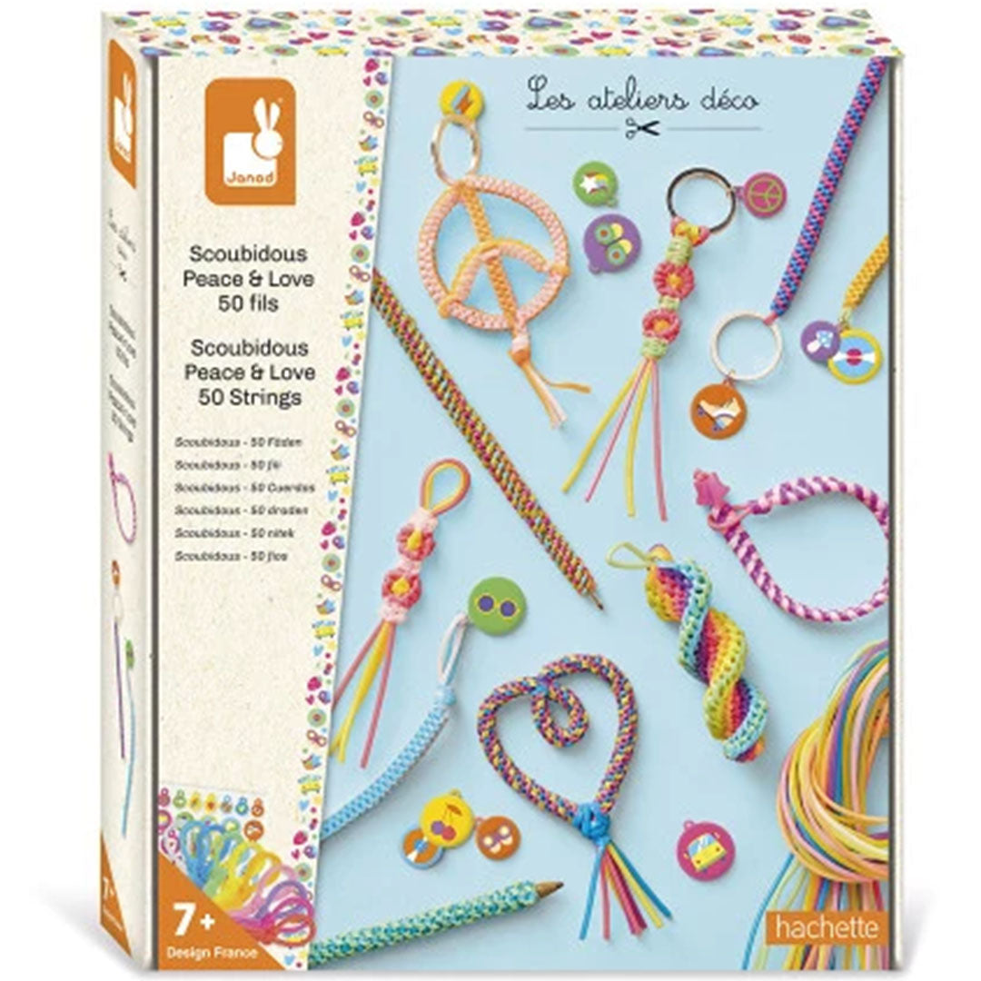 janod scoubidou peace & love | 11.9160 | 0