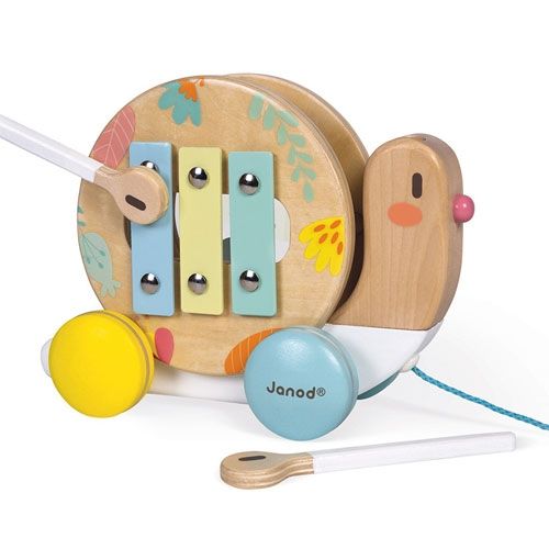 janod trekfiguur en muziekinstrument slak | 11.5159 | 3