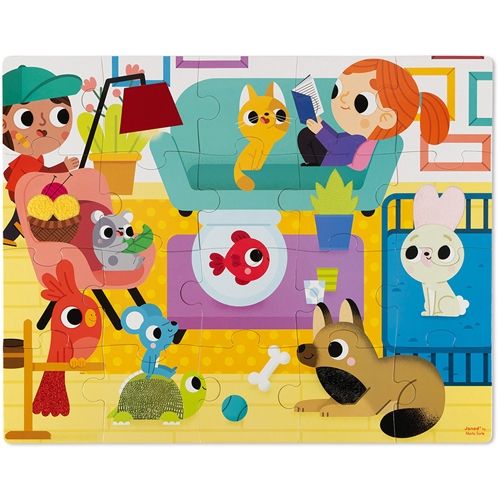 janod voelpuzzel huisdieren - 20st | 11.2686 | 0