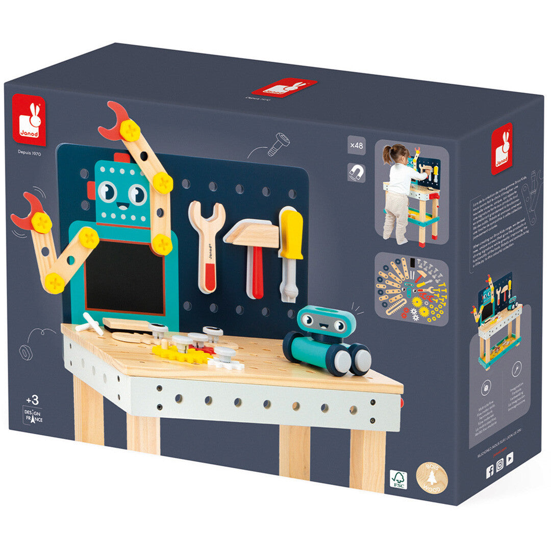 janod werkbank robot brico'kids | 11.6457 | 3