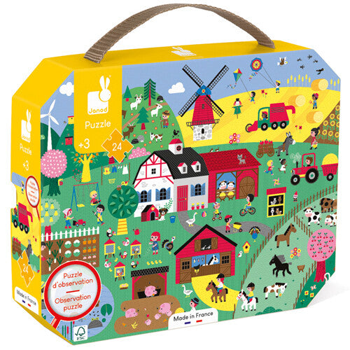 janod zoekpuzzel de boerderij - 24st   | 11.2645 | 0