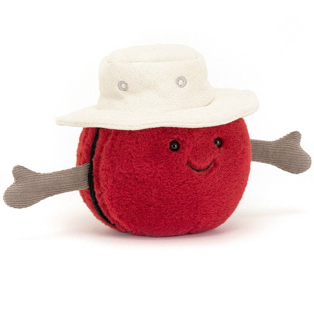 jellycat amuseables knuffelbal cricket - 10 cm | AS6CB | 0