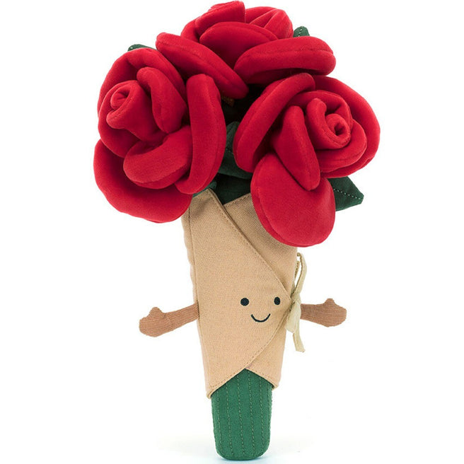 jellycat amuseables knuffelboeket rozen - 30 cm | A2BROSE | 0