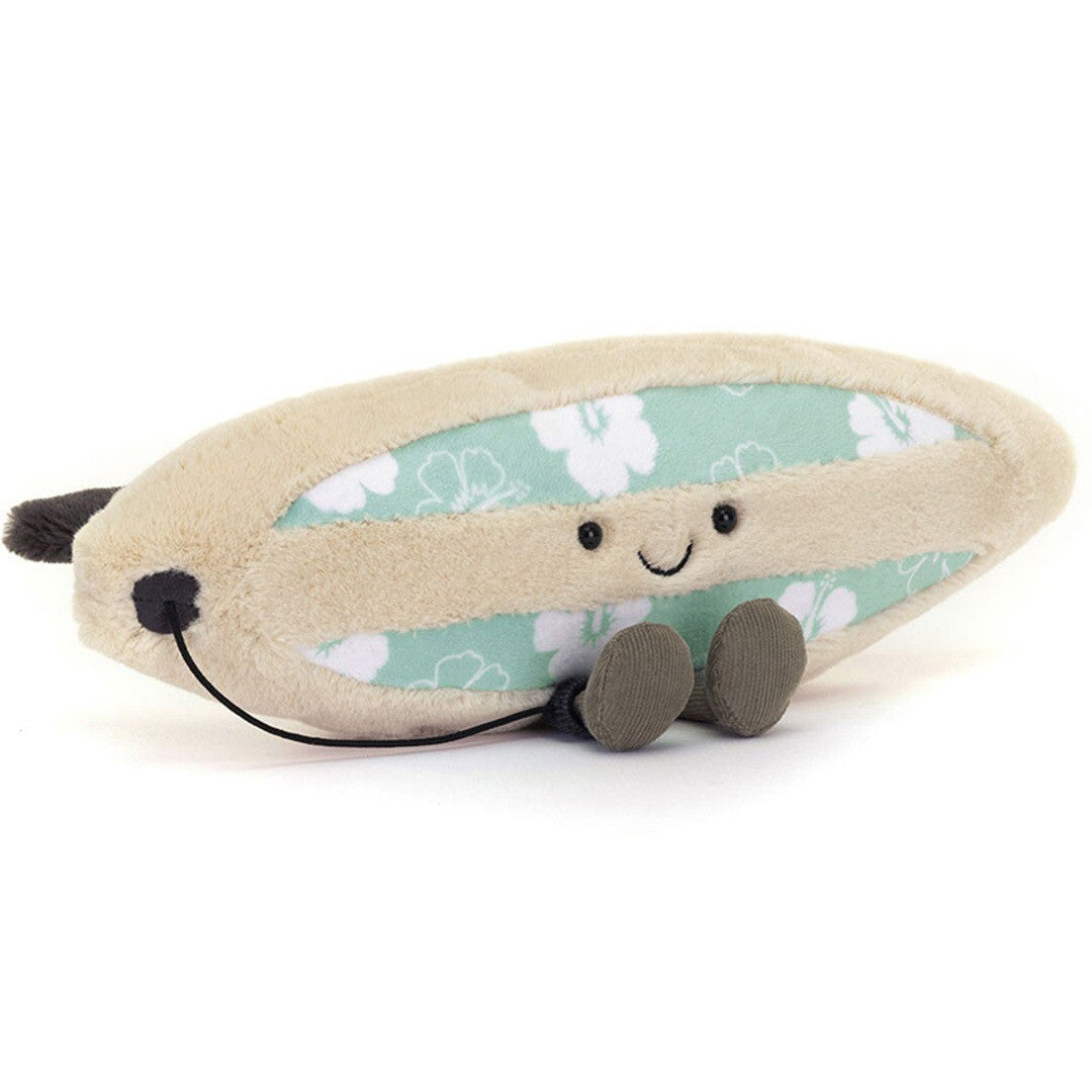 jellycat amuseables knuffelsurfplank - 27 cm | AS2SF | 0