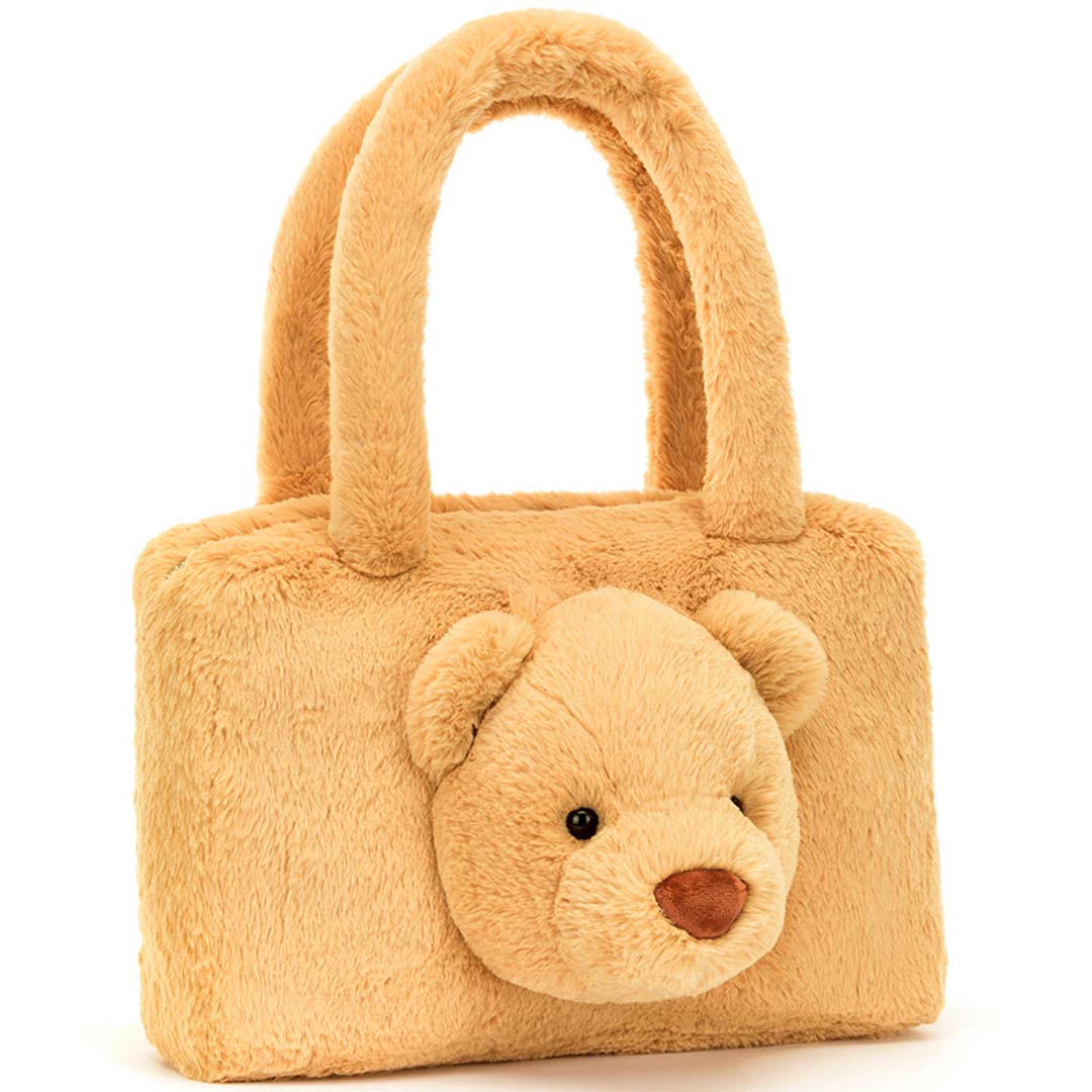 jellycat handtas smudge bear - 36 cm  | SMG2BET | 0