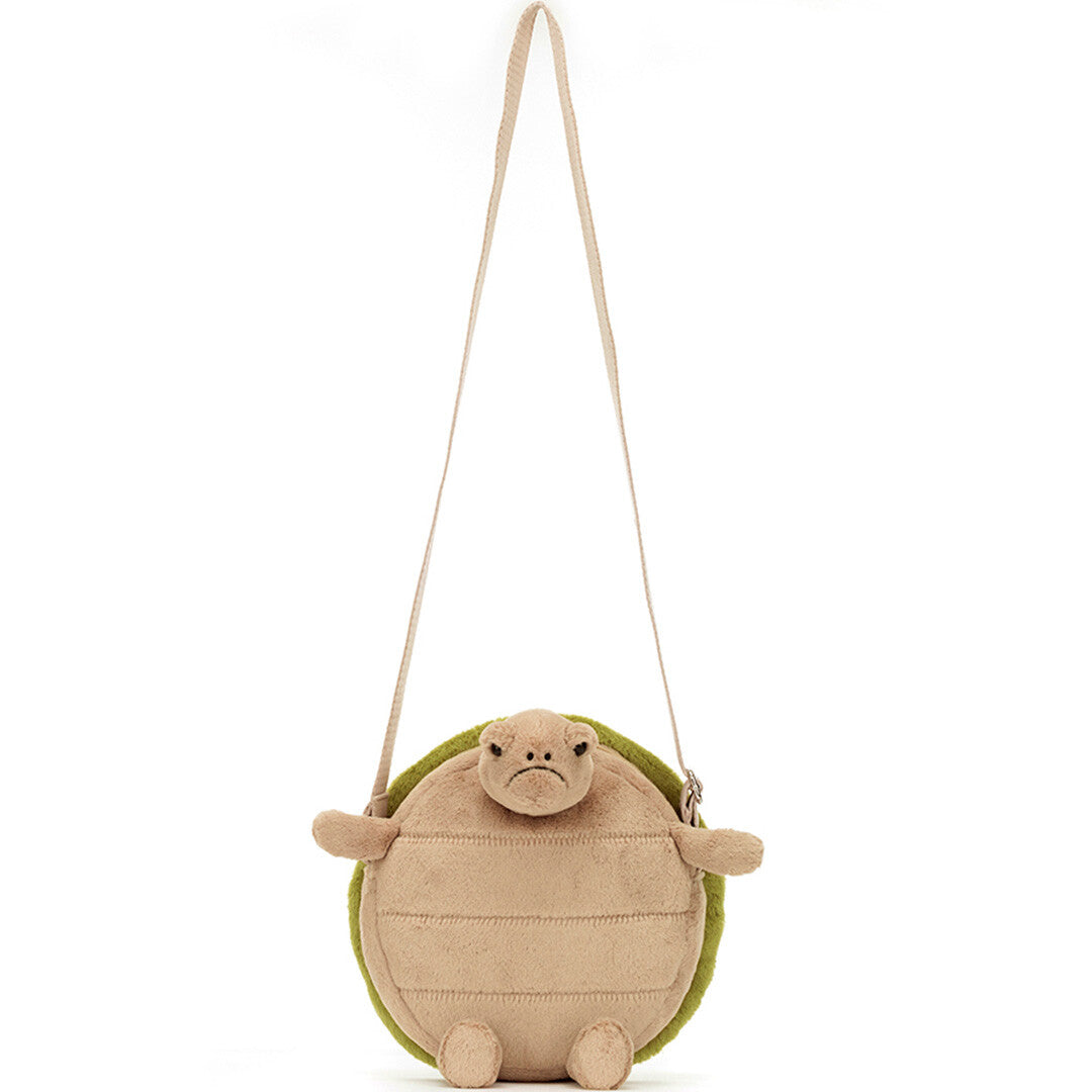 jellycat kindertas schildpad timmy - 23 cm | TIM4BT | 5