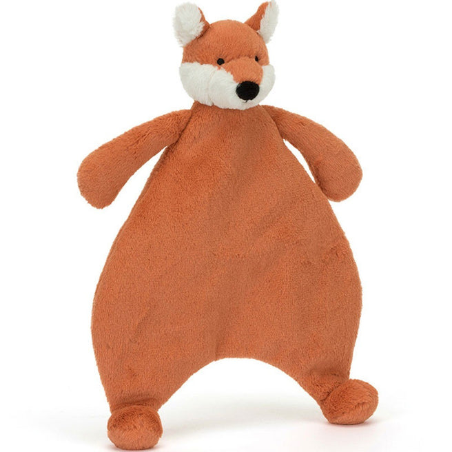 jellycat knuffeldoek bashful vos - 27 cm  | CMF4FXC | 0