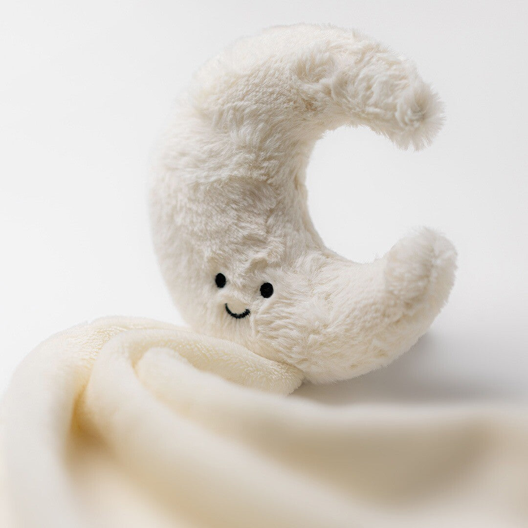 jellycat knuffeldoek maan - 34 cm  | SO4MOON | 2