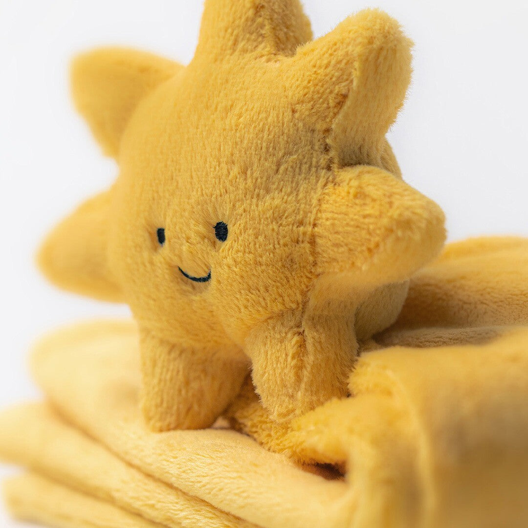 jellycat knuffeldoek zon - 34 cm  | SO4SUN | 1