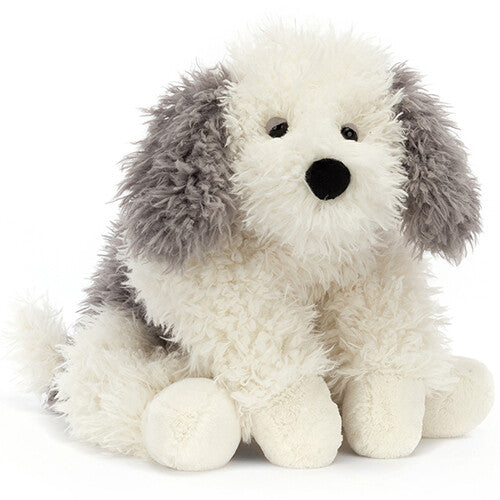 jellycat knuffelhond floofie sheepdog - 40 cm   | FLO1SDN | 0