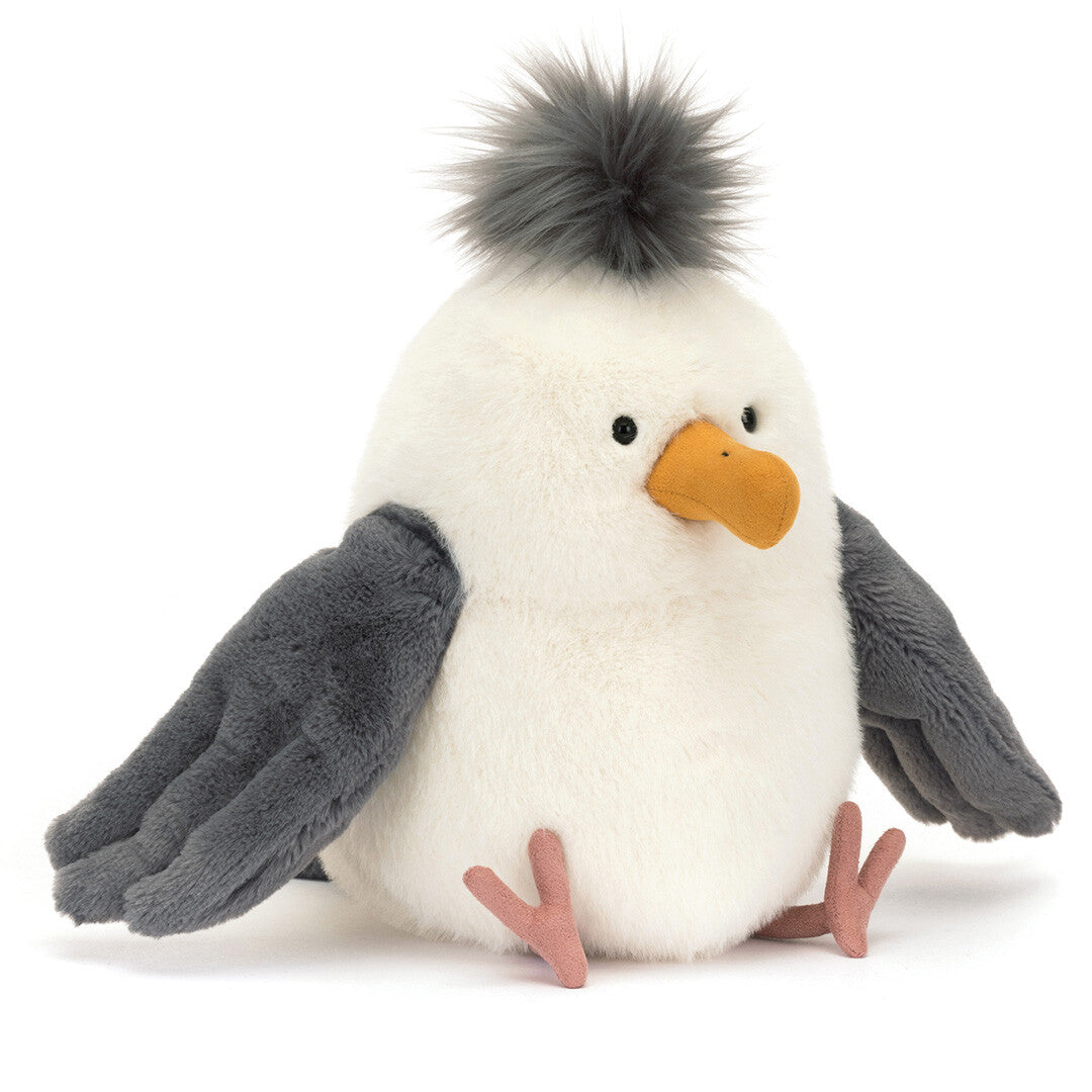 jellycat knuffelmeeuw chip seagull -  27cm | CHP3SG | 0