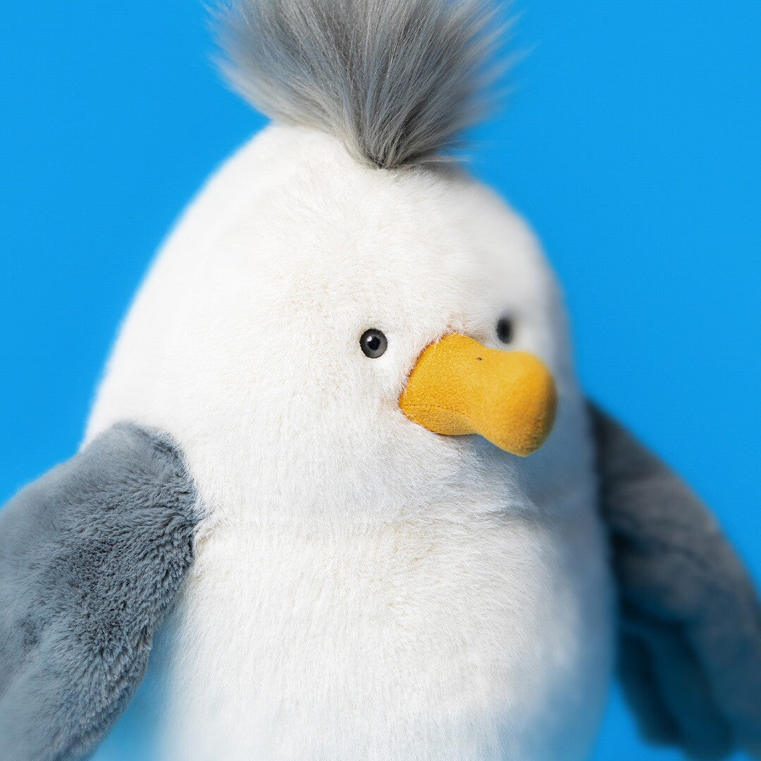 jellycat knuffelmeeuw chip seagull -  27cm | CHP3SG | 2