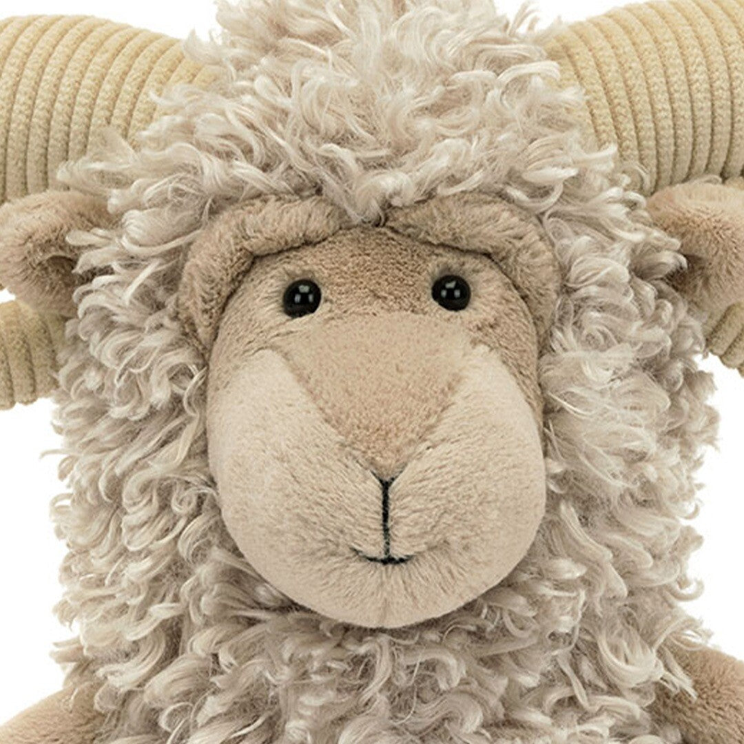 jellycat knuffelschaap ramsley - 29 cm  | LH2S | 1