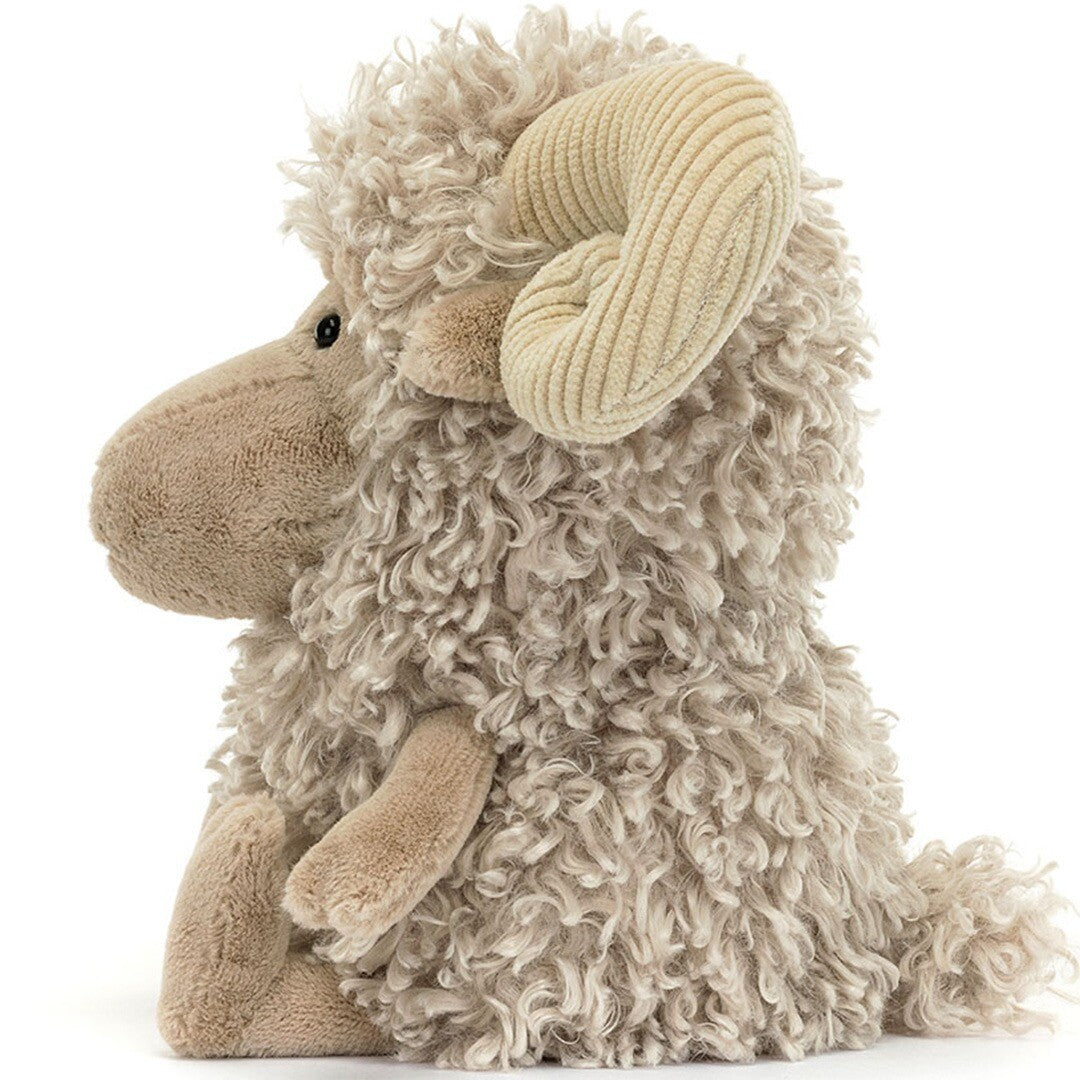 jellycat knuffelschaap ramsley - 29 cm  | LH2S | 2