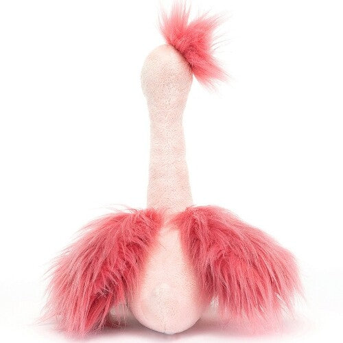 jellycat knuffelstruisvogel fou fou - 20 cm | FOU3O | 3
