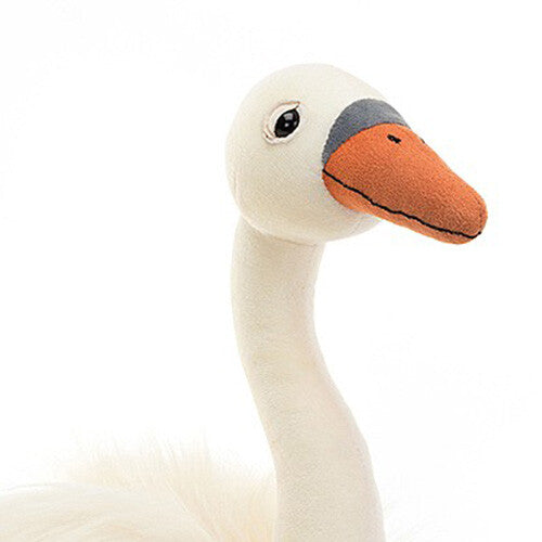 jellycat knuffelzwaan evelyn - 47 cm | EVE2S | 1
