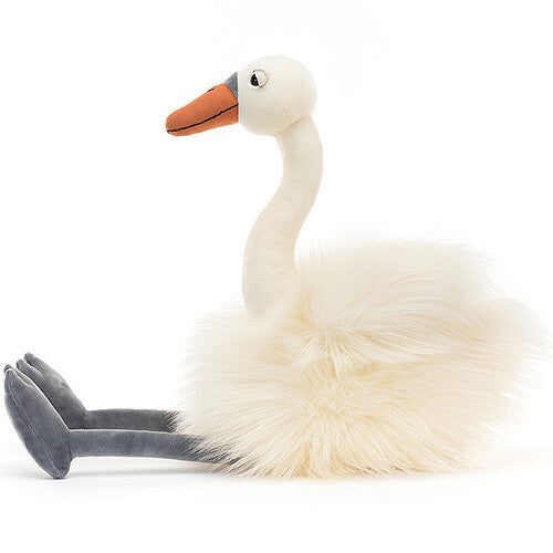 jellycat knuffelzwaan evelyn - 47 cm | EVE2S | 2