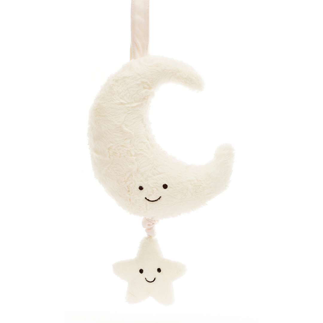 jellycat muziekdoosje amuseable maan - 28 cm | MP4MOON | 2