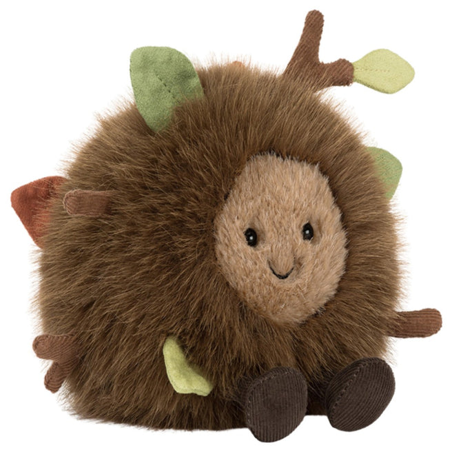 jellycat amuseables knuffelbosgrond mulshi woodland floor - 13 cm | A4WDF | 