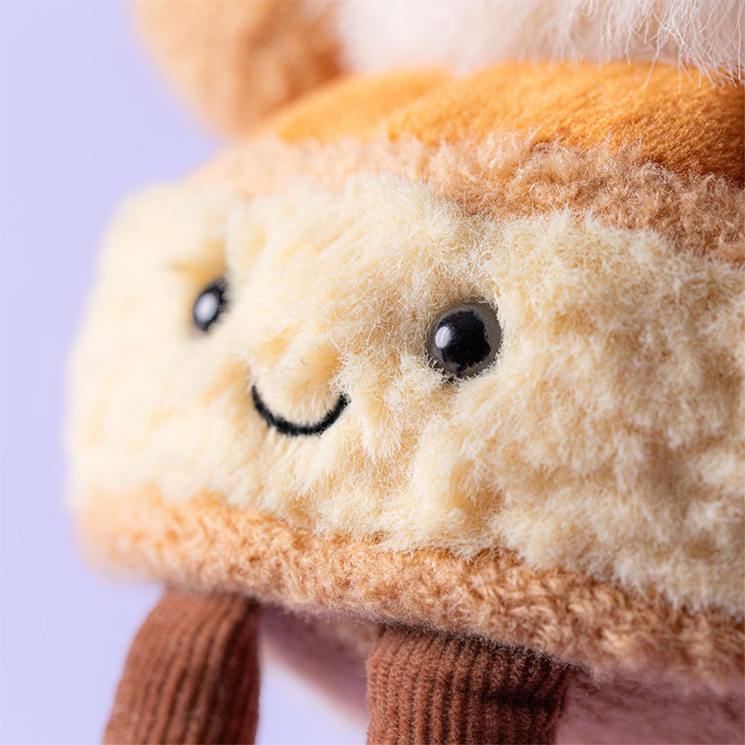 jellycat amuseables knuffelgebak mirelle st honoré - 14 cm | A6STHON | 2